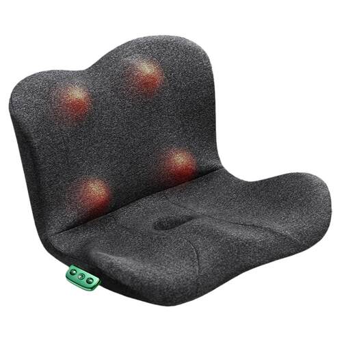 德国medisana腰椎按摩靠垫坐垫臀部腰部按摩器久坐护腰神器热敷