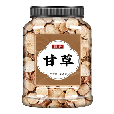 甘草生炙干草片茶麦冬泡水喝