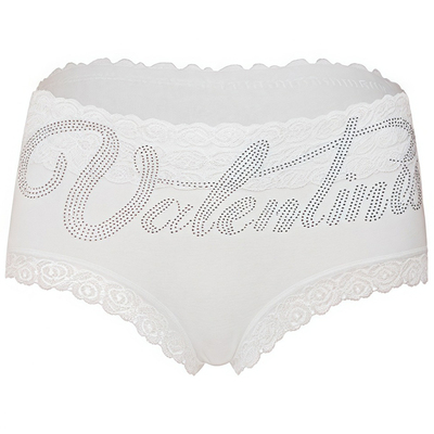 大码内裤女胖mm纯棉中腰无痕薄款