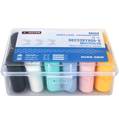 VICTOR威克多GR233手胶6条组合装
