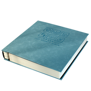 相册本diy宝宝成长记录册6寸自粘贴写字家庭版大容量收纳定制影集