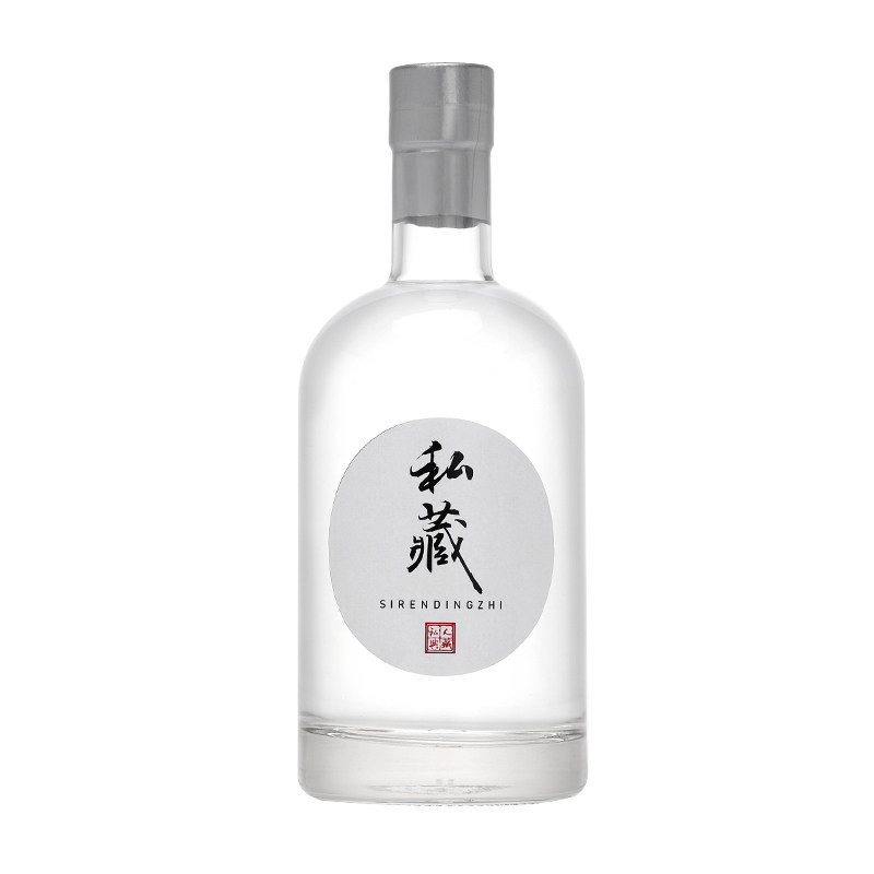 密封家用玻璃白酒瓶分装木塞瓶子