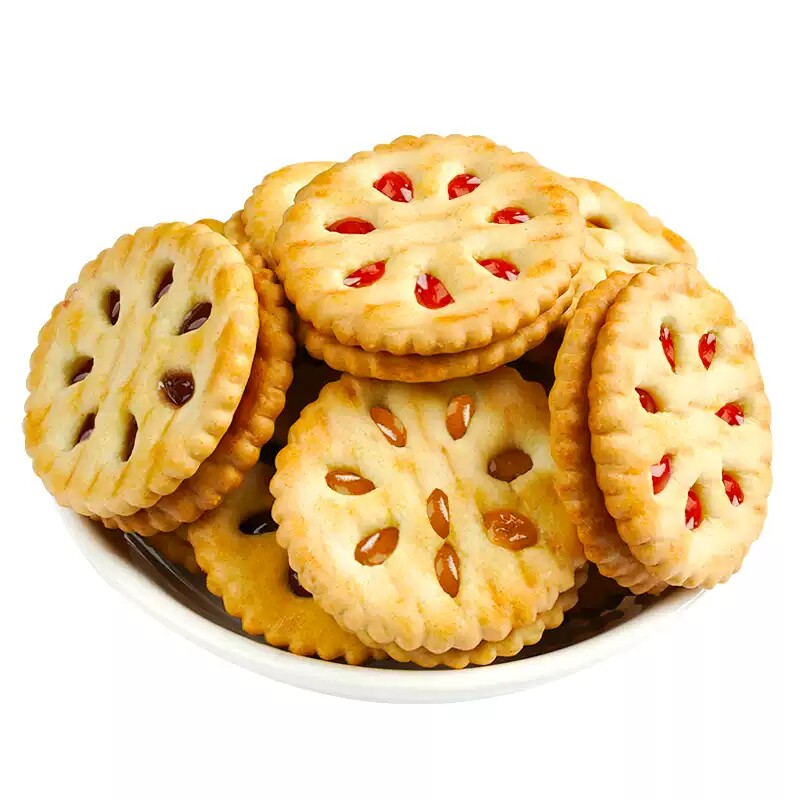 果酱夹心饼干混合多口味