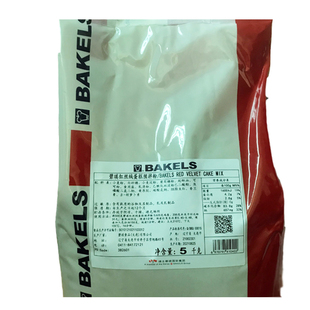 碧琪红丝绒蛋糕预拌粉5公斤装纸杯预拌粉饼店面包店专用 烘焙原料