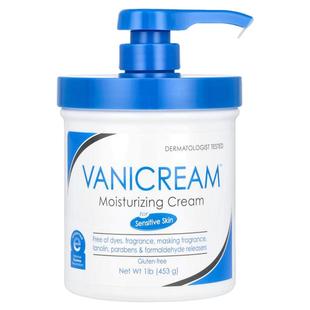 Vanicream保湿霜适用于敏感肌肤舒缓修复干燥温和面霜保湿锁水修