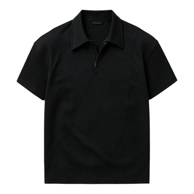 春夏美式零压液氨棉高弹POLO衫