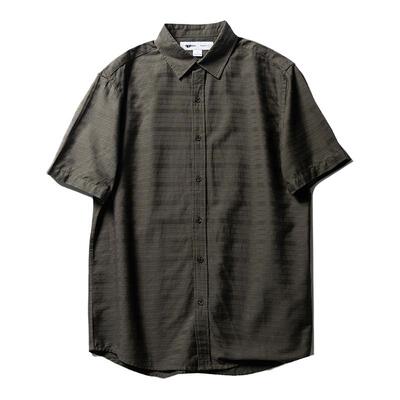 夏季男士时尚休闲短袖衬衫衬衣潮