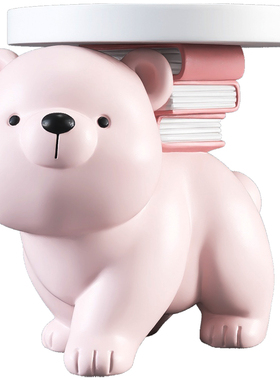 安妮拾光创意熊大型落地客厅摆件