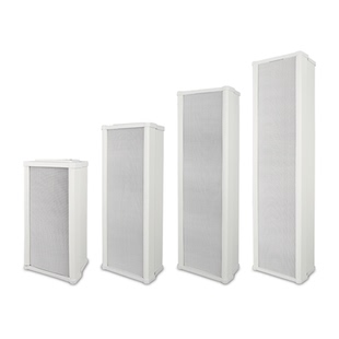 爱尚课 E20定压室外防水音柱店铺户外音箱音响广播壁挂喇叭30w40w