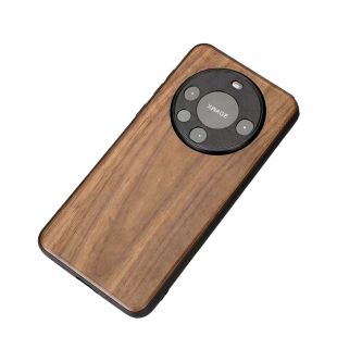 咏木渟Mate70Pro实木手机壳mate60胡桃木全包防摔80Pro文玩华为mate30定制图案全包边