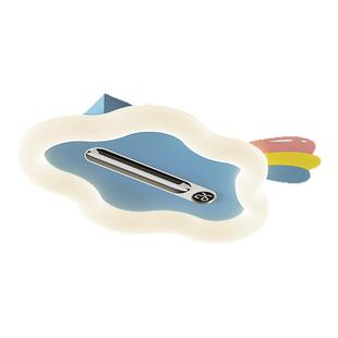 无叶风扇灯儿童房灯可爱卡通静音风扇灯房间卧室吸顶灯智能带风扇