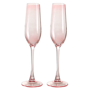 CKW 高级感香槟杯水晶套装轻奢高档高脚杯一对起泡白葡萄酒杯礼盒