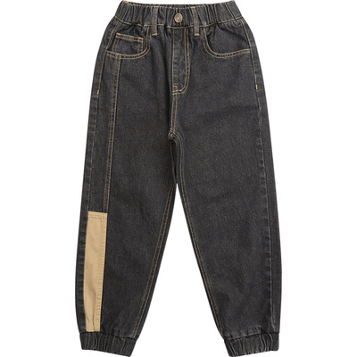 纯一良品重工水洗挺阔休闲牛仔裤