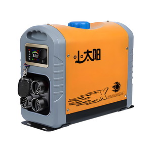 柴暖燃油驻车空气加热器一体机24v货车12v伏电动房车载家用暖风机
