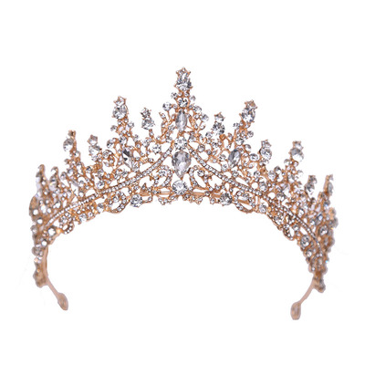 新娘头饰婚纱皇冠2021项链三件