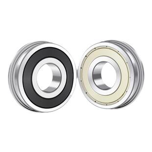 法兰轴承型号大全6000带F挡边10内径12 15 17 20 25 mm 6200 6800