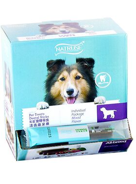 昵趣洁齿骨小型犬磨牙棒整盒30支