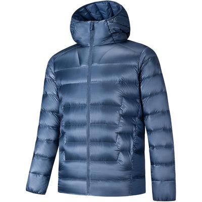 安踏冠军男户外羽绒服