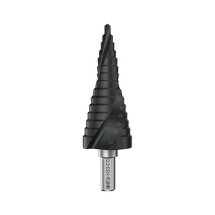 新款高硬度螺旋宝塔钻头分体式金属专用阶梯开孔器手电钻打孔钻头