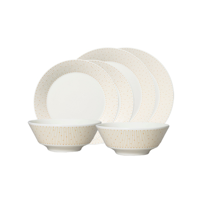 芬兰arabia迈尼奥米色陶瓷碗盘