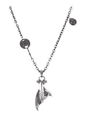 DH7鱼尾项链男女通用钛钢