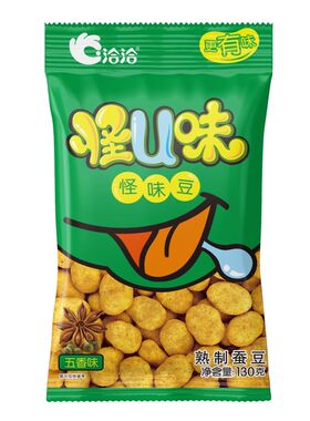 洽洽怪味豆五香蟹黄麻辣130g