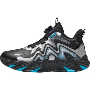 登峰安踏儿童加绒棉鞋冬季新款保暖防滑耐磨男大童二棉旋钮鞋