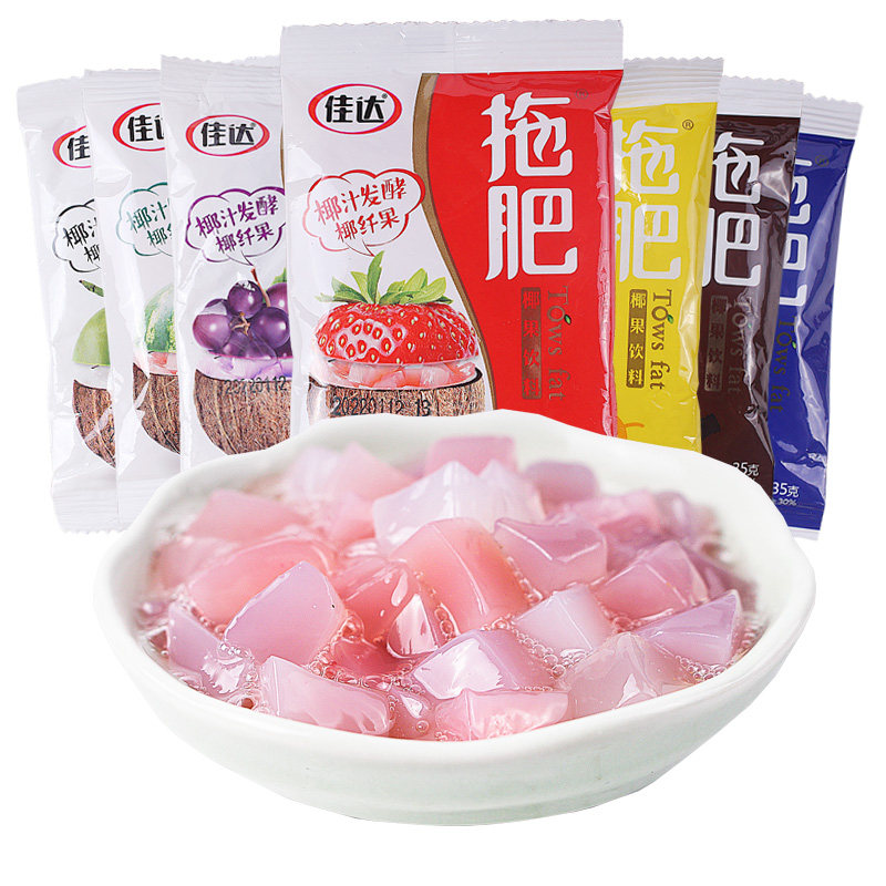 佳达椰果肉90后怀旧零食拖肥