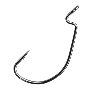 宽腹曲柄钩加强路亚鱼钩德州卡罗倒钓钓组专用淡水海钓打黑鲈鱼钩