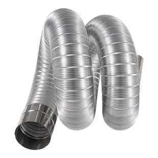 燃气热水器排气软管强排金属弯管加长6cm不锈钢排烟铝箔伸缩硬管