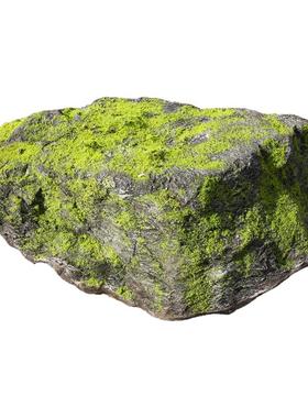 仿真青苔石头泡沫造景石头摆件