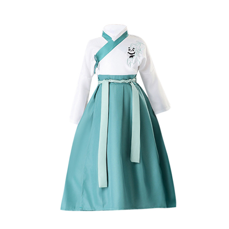 儿童汉服男童国学服书童古装小学生演出服三字经弟子规女童朗诵服