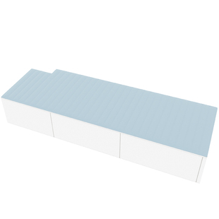 简约飘窗垫窗台垫定制四季通用卧室阳台垫子装饰下垂款窗台改造