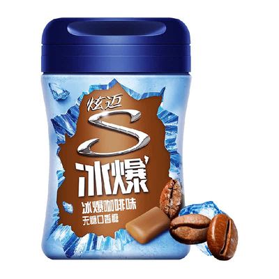 炫迈咖啡味无糖口香糖