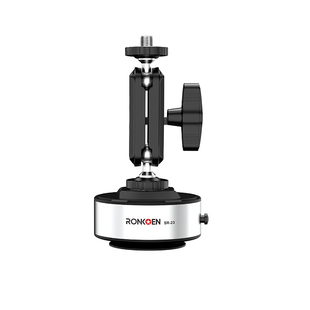 洛肯SR-23电动吸盘支架适用DJI大疆Osmo360/Action6/5pro/pocket3/Gopro/影石运动相机手机拍摄车载真空支架