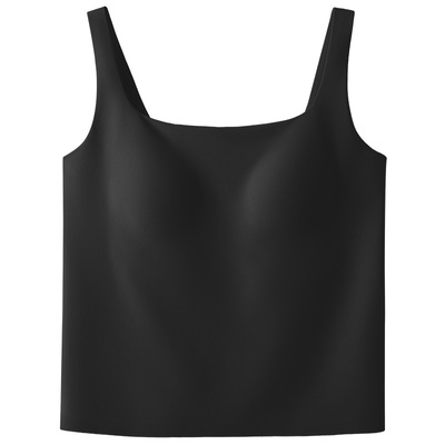 ubras吊带背心带胸垫细肩带打底