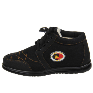 红棉冬季太极鞋棉鞋女加厚 武术练功鞋太极拳帆布鞋男保暖加绒鞋