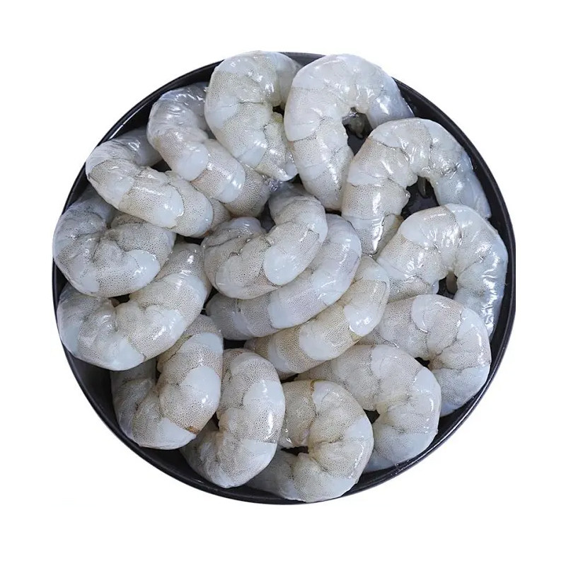 鲜冻大虾仁无虾线去冰特大青虾仁