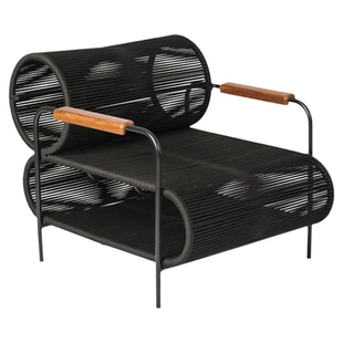 户外桌椅组合酒店民宿小区售楼部会所室外庭院花园休闲藤编沙发