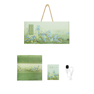 故宫淘宝｜千里江山艾草艾灸热敷坐垫文创妈妈养生实用生日礼物女