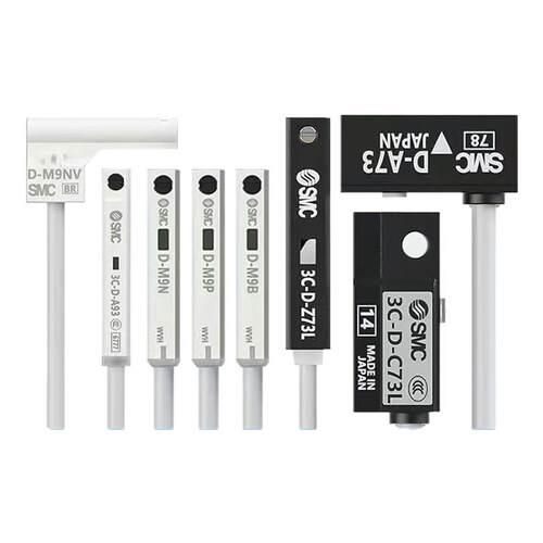 SMC磁性开关D-A93/M9BL/M9P/N/V气缸感应传感器D-A73/F8B/C/Z73L