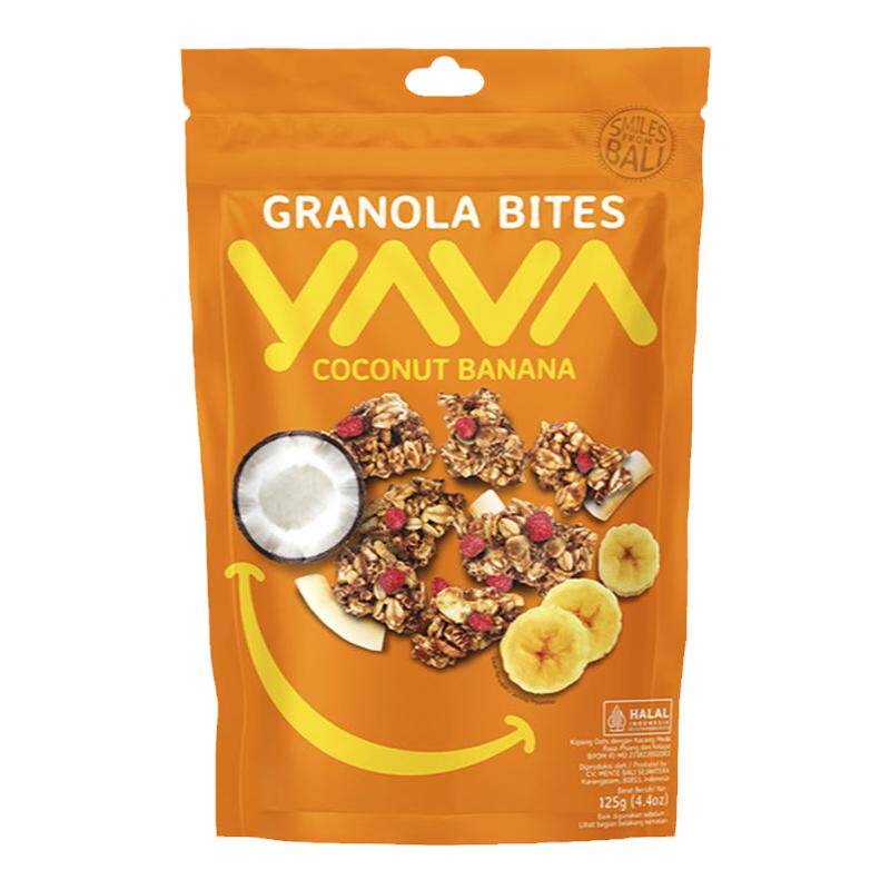 印尼进口亚哇YAVA可可味椰子味腰果谷物脆即食坚果水果椰子片早餐