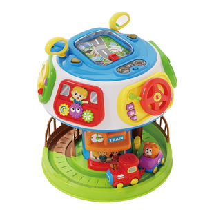 宝宝早教百宝箱智慧乐园婴幼儿益智七面体玩具1到3周岁生日礼物