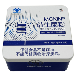 临期特卖麦金利复合益生菌粉蓝帽