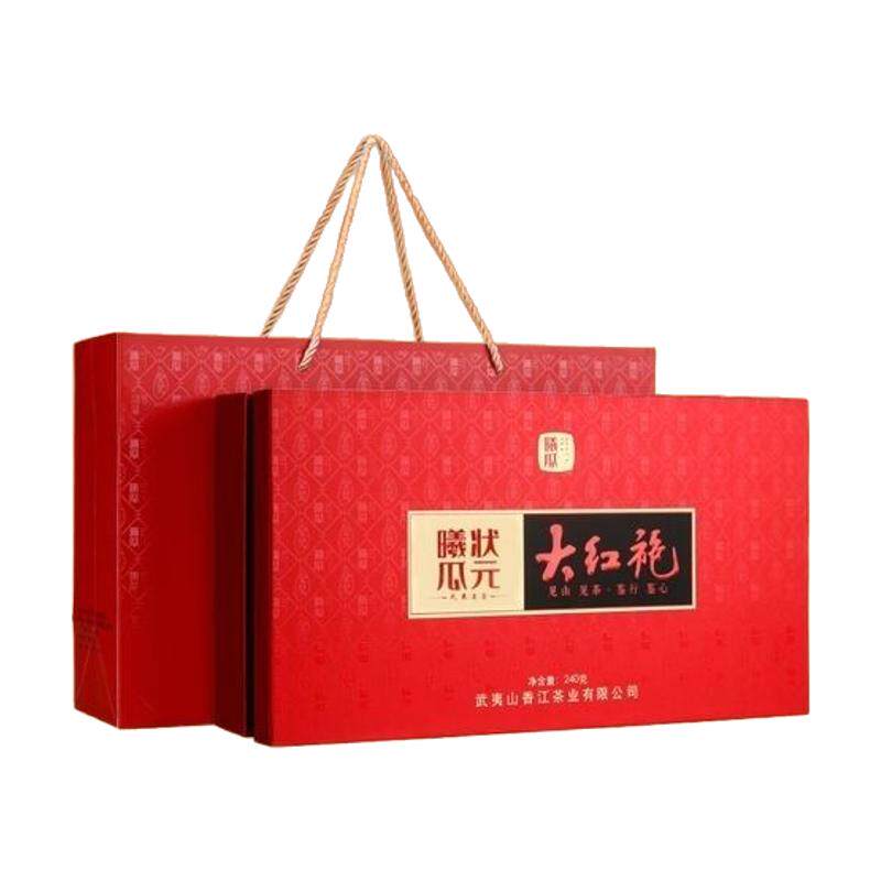 曦瓜状元大红袍240正岩送礼大红袍茶叶礼盒装武夷岩茶(刮码)