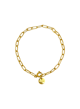 NININA圆牌手链女生2024年新款潮