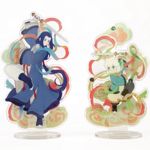 罗小黑战记春朝焕新门神亚克力立牌无限小黑动漫周边蛇年礼物收藏