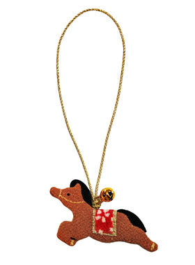 马到成功 日本进口龙虎作生肖马年开运铃铛挂饰车载摆件祝福送礼