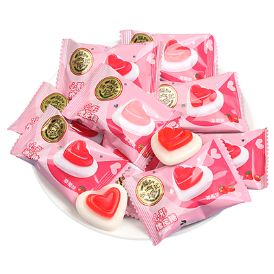 徐福记橡皮糖心型劲道美味