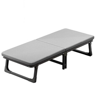 折叠床午休躺椅午睡神器单人床简易陪护床可折叠加固结实办公室